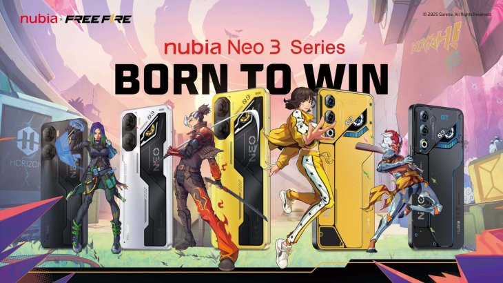 Nubia Neo 3 Series Becomes Official Free Fire Gaming Smartphone Partnership